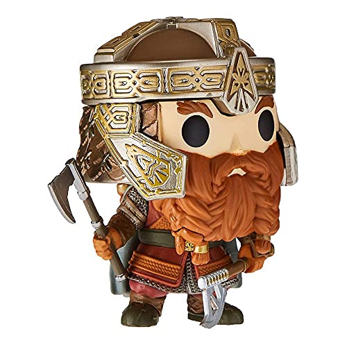 Funko POP! Vinyl: LOTR/Hobbit: Gimli Lord Of the Rings - Collectable Vinyl Figure - Gift Idea - Official Merchandise - Toys for Kids & Adults - Movies Fans - Model Figure for Collectors and Display