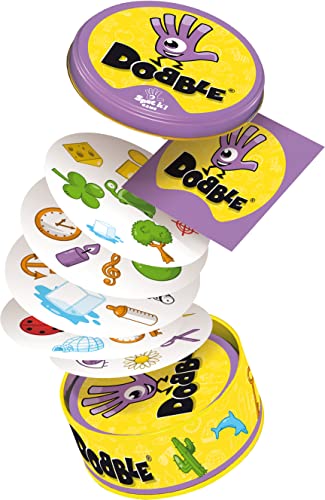 Asmodee | Dobble | Card Game | Ages 6+ | 2-8 Players | 15 Minutes Playing Time