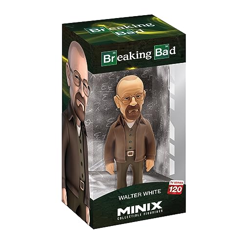 MINIX Bandai Walter White Model | Collectable Walter White Figure From The Breaking Bad TV Series | Bandai Breaking Bad Toys Range | Collect Your Favourite Breaking Bad Figures From The TV Show