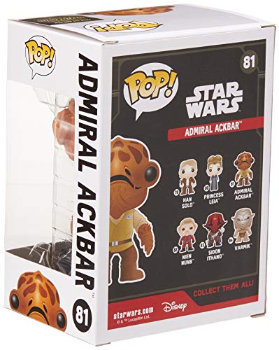 Admiral Ackbar (Star Wars: The Force Awakens) Funko Pop! Bobble-Head Vinyl Figure