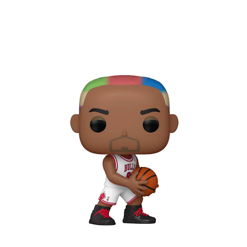 Funko POP! NBA: Legends - Dennis Rodman - (Bulls Home) Vinyl - Collectable Vinyl Figure - Gift Idea - Official Merchandise - Toys for Kids & Adults - Sports Fans - Model Figure for Collectors