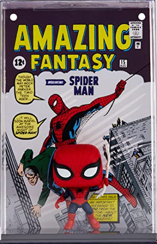 POP Funko Pop Cover! Marvel: Amazing Spider-Man (Exc), Collectible Action Vinyl Figure - 60931, Multicolor