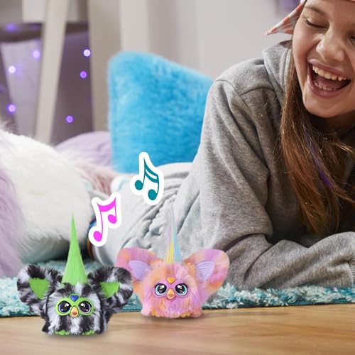 FURBY Hasbro Furblets Fierce & Fabulous 2-Pack Electronic Plush Toys