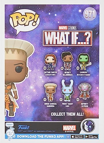 Funko POP! Marvel - What If - the Queen General Ramonda - Marvel What If - Collectable Vinyl Figure - Gift Idea - Official Merchandise - Toys for Kids & Adults - TV Fans - Model Figure for Collectors