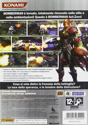 Bomberman Act Zero /Xbox 360 (Italian Box - Engish in game