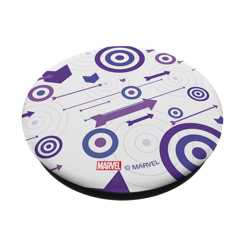 Marvel Hawkeye Arrows and Target Print PopSockets Swappable PopGrip