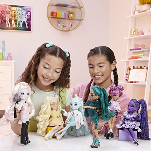 Rainbow High Shadow High - REINA GLITCH CROWNE - Purple Fashion Doll With Fashionable Outfit And 10+ Colourful Play Accessories - Great Kids And Collectors Ages 4+