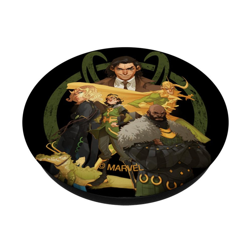 Marvel Loki Variants Glorious Purpose PopSockets Swappable PopGrip