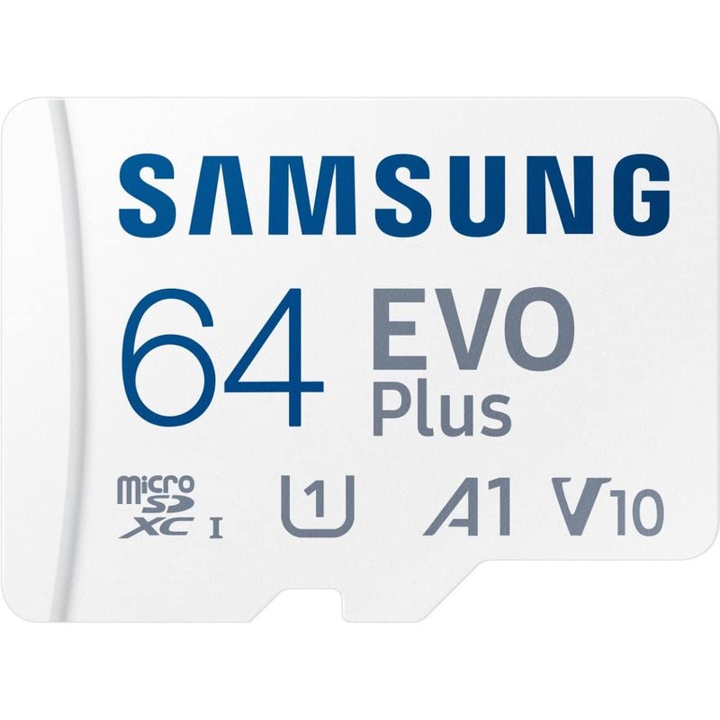 Samsung Evo plus 64GB microSD SDXC U1 class 10 A1 memory card 130MB/S Adapter 2021