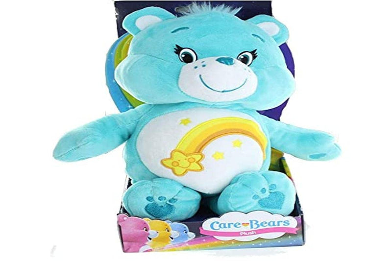 Care Bears Boxed Toy - 12 Inch Wish Bear Super Soft Plush