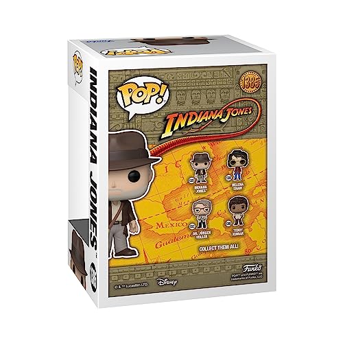 Funko Pop! Movies: IJ5 - Indiana Jones - Indiana Jones - Collectable Vinyl Figure - Gift Idea - Official Merchandise - Toys for Kids & Adults - Movies Fans - Model Figure for Collectors and Display