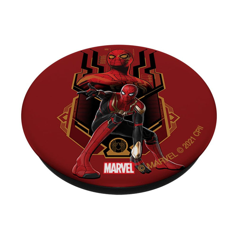 Marvel Spider-Man: No Way Home Nanotech Spider Suit PopSockets Swappable PopGrip