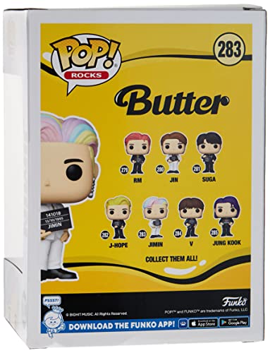 Funko POP! Rocks: BTS Butter - Jimin - Collectable Vinyl Figure - Gift Idea - Official Merchandise - Toys for Kids & Adults - Music Fans - Model Figure for Collectors and Display