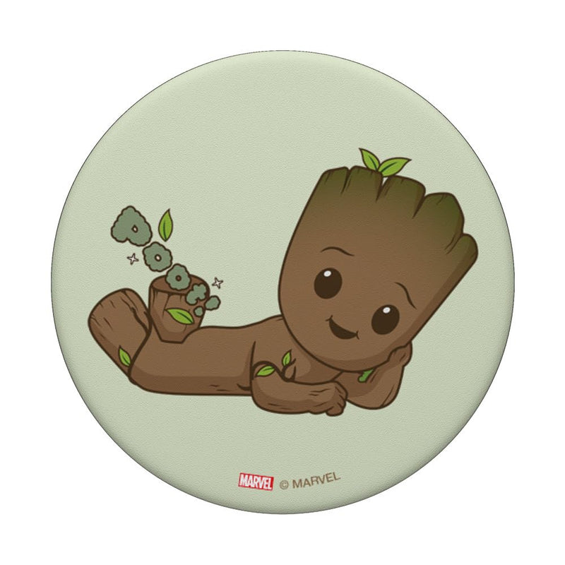 Marvel Studios I Am Groot Poot! PopSockets Swappable PopGrip