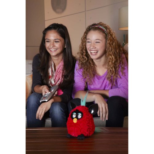 Furby Interactive Plush Red And Black