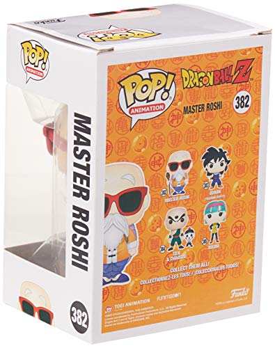 Funko Pop! Vinyl: Dragonball Z: Master Roshi - Dragon Ball - Collectable Vinyl Figure - Gift Idea - Official Merchandise - Toys for Kids & Adults - Anime Fans - Model Figure for Collectors