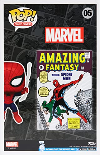 POP Funko Pop Cover! Marvel: Amazing Spider-Man (Exc), Collectible Action Vinyl Figure - 60931, Multicolor