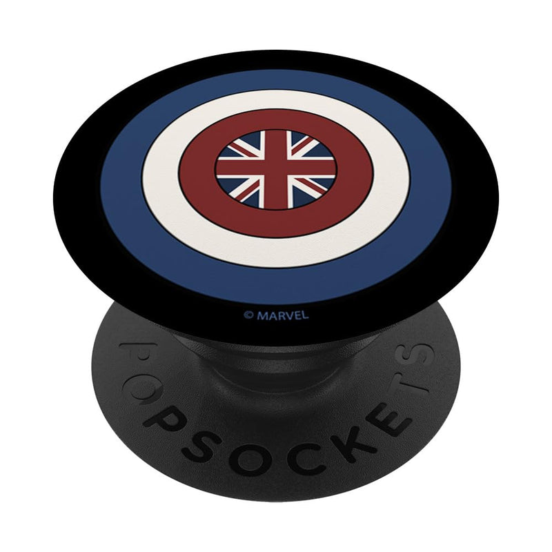 Marvel What If Captain Carter Shield Logo PopSockets Swappable PopGrip