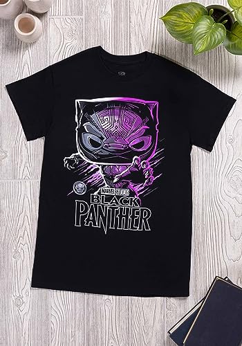 Funko Boxed Tee: Marvel - Black Panther - Extra Large - (XL) - T-Shirt - Clothes - Gift Idea - Short Sleeve Top for Adults Unisex Men and Women - Official Merchandise - Movies Fans