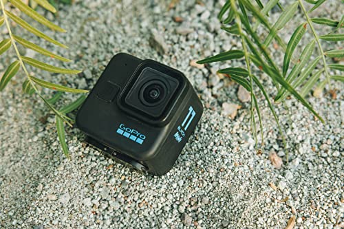 GoPro HERO11 Black Mini - Compact Waterproof Action Camera With 5.3K60 Ultra HD Video, 24.7MP Frame Grabs, 1/1.9" Image Sensor, Live Streaming, Stabilization