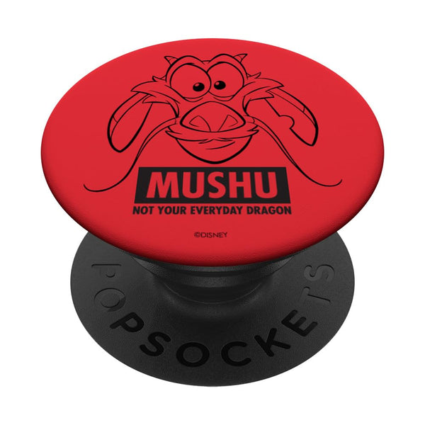 Disney Mulan Mushu Not Your Everyday Dragon in Red PopSockets Swappable PopGrip