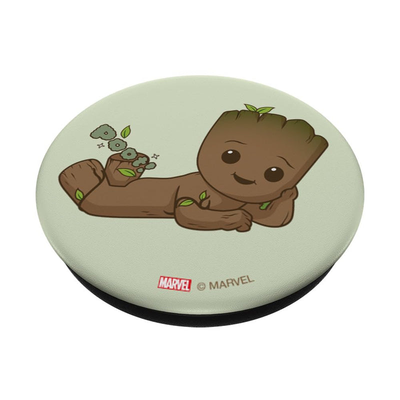 Marvel Studios I Am Groot Poot! PopSockets Swappable PopGrip