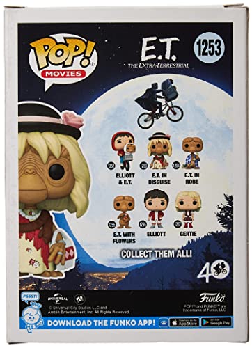 Funko POP! Movies: E.T. 40th - E.T. In Disguise - E.T. the Extra Terrestrial - Collectable Vinyl Figure - Gift Idea - Official Merchandise - Toys for Kids & Adults - Movies Fans