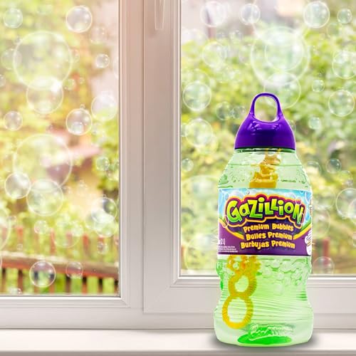 Gazillion Premium Quality 2 Litre Bubble Mixture/Solution for Bubble Machines, Bubble Wands, OUtdoors and Parties. Safe and non toxic. | Toys & Gifts For ages 3+