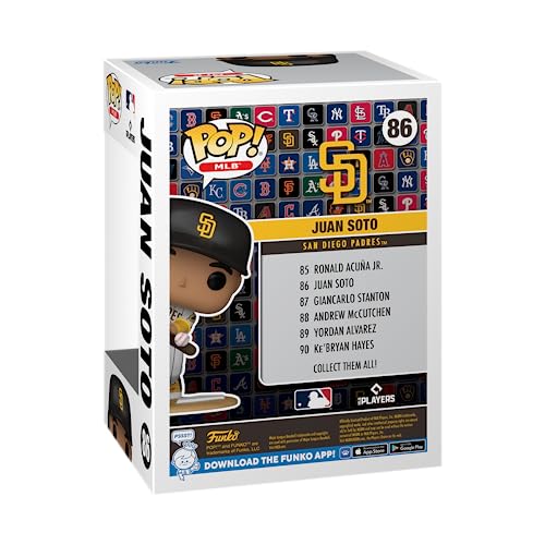 Funko POP! MLB: Padres - Juan Soto - (home) - Collectable Vinyl Figure - Gift Idea - Official Merchandise - Toys for Kids & Adults - Sports Fans - Model Figure for Collectors and Display