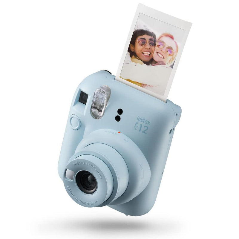 Fujifilm Instax Mini 12 Instant Camera with 40 Shot Film Pack - Pastel Blue