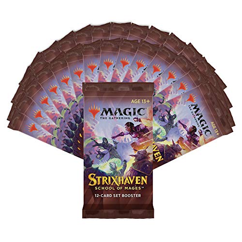 Magic The Gathering C84460000 Strixhaven School of Mages Set Booster Display of 30 Packets, Multi Colour