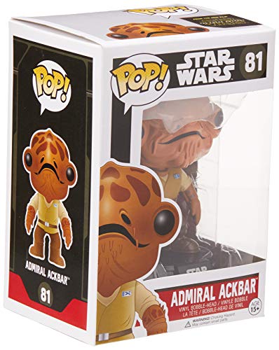 Admiral Ackbar (Star Wars: The Force Awakens) Funko Pop! Bobble-Head Vinyl Figure
