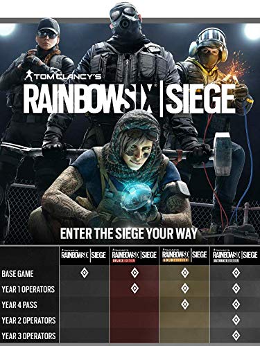 Tom Clancy's Rainbow Six Siege - Standard Edition - Standard | [PC Code - Ubisoft Connect]