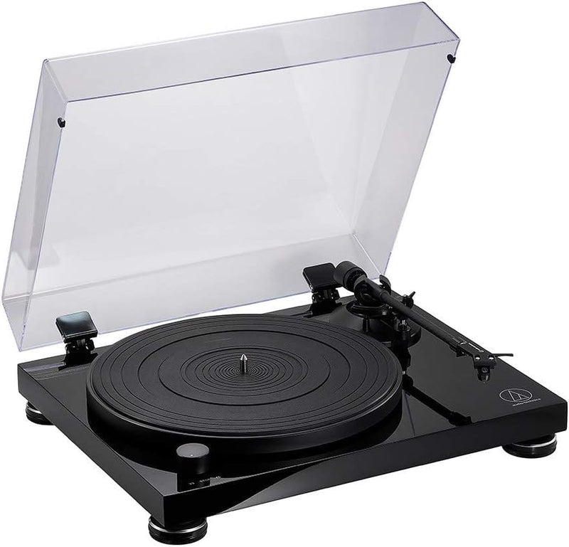 Audio-Technica LPW50PB Manual Belt Drive Turntable Piano Black