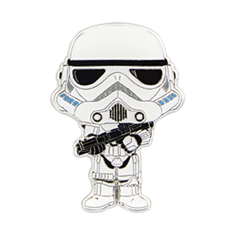 Loungefly Pack Pin Set: Star Wars - Assortment - Luke Chewy Darth Storm Trpr - Star Wars Enamel Pins - Cute Collectable Novelty Brooch - for Backpacks & Bags - Gift Idea - Official Merchandise