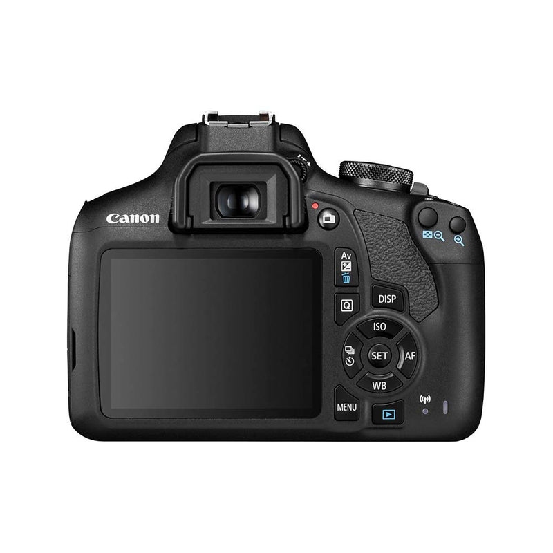 Canon EOS 90D + EF-S 18-135mm f/3.5-5.6 IS USM Black & EOS 2000D DSLR Camera and EF-S 18-55 mm f/3.5-5.6 IS II Lens - Black