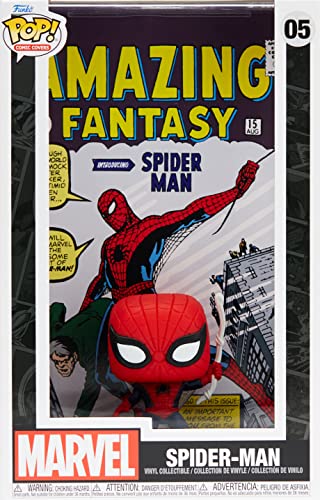 POP Funko Pop Cover! Marvel: Amazing Spider-Man (Exc), Collectible Action Vinyl Figure - 60931, Multicolor