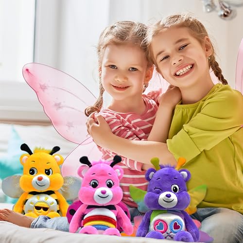 Care Bears | Lady Bug Bear 22cm Bean Plush | Collectable Cute Plush Toy, Cuddly Toys for Children, Soft Toys for Girls and Boys, Cute Teddies Suitable for Girls and Boys Ages 4+ | Basic Fun 22321