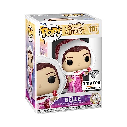 Funko POP! Disney: Beauty and the Beast - Winter Belle - Diamond Glitter - Collectable Vinyl Figure - Gift Idea - Official Merchandise - Toys for Kids & Adults - Model Figure for Collectors