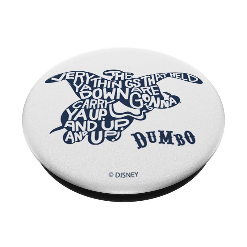 Disney Dumbo Up and Up Text Fill PopSockets Swappable PopGrip