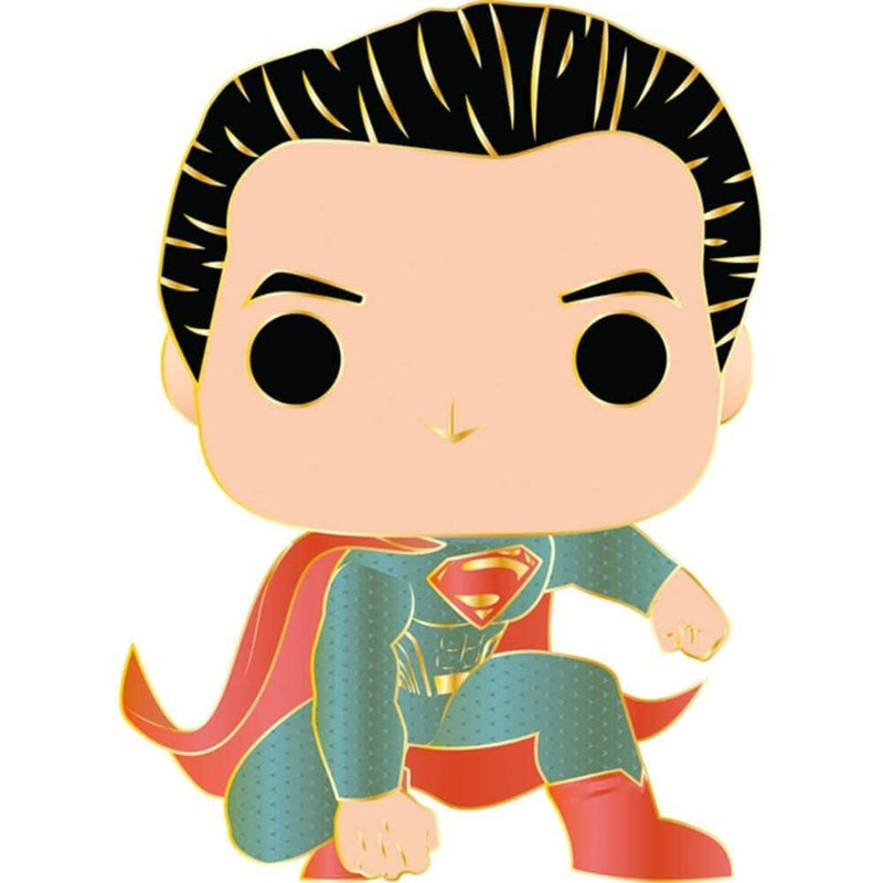 Funko Enamel Pin: Superman - Justice League Enamel Pins - Cute Collectable Novelty Brooch - for Backpacks & Bags - Gift Idea - Official Merchandise - Movies Fans