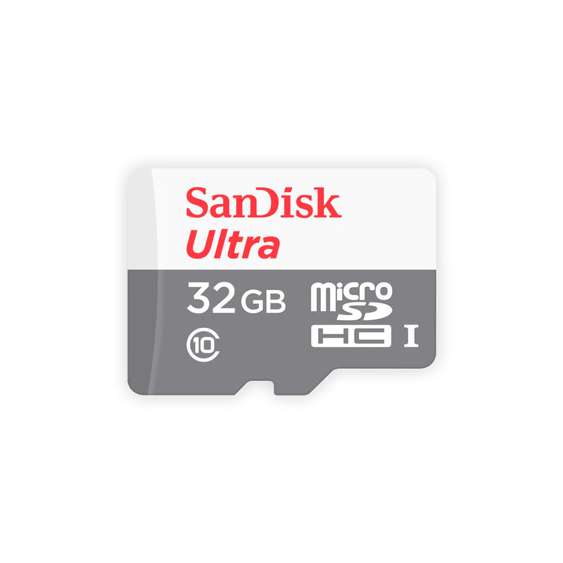 SanDisk Ultra 32 GB microSDHC Class 10 Memory Card up to 48 Mb/s - White/Grey