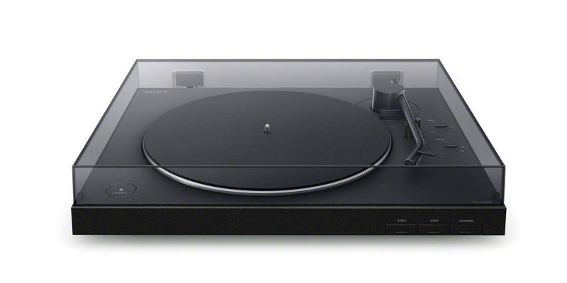 Sony PS-LX310BT Bluetooth Turntable with built-in Phono Pre-Amp, 2 speeds and 3 gain modes with Single Soundbar with Bluetooth and S-Force Front Surround Bundle