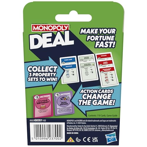 Monopoly Deal Card Game