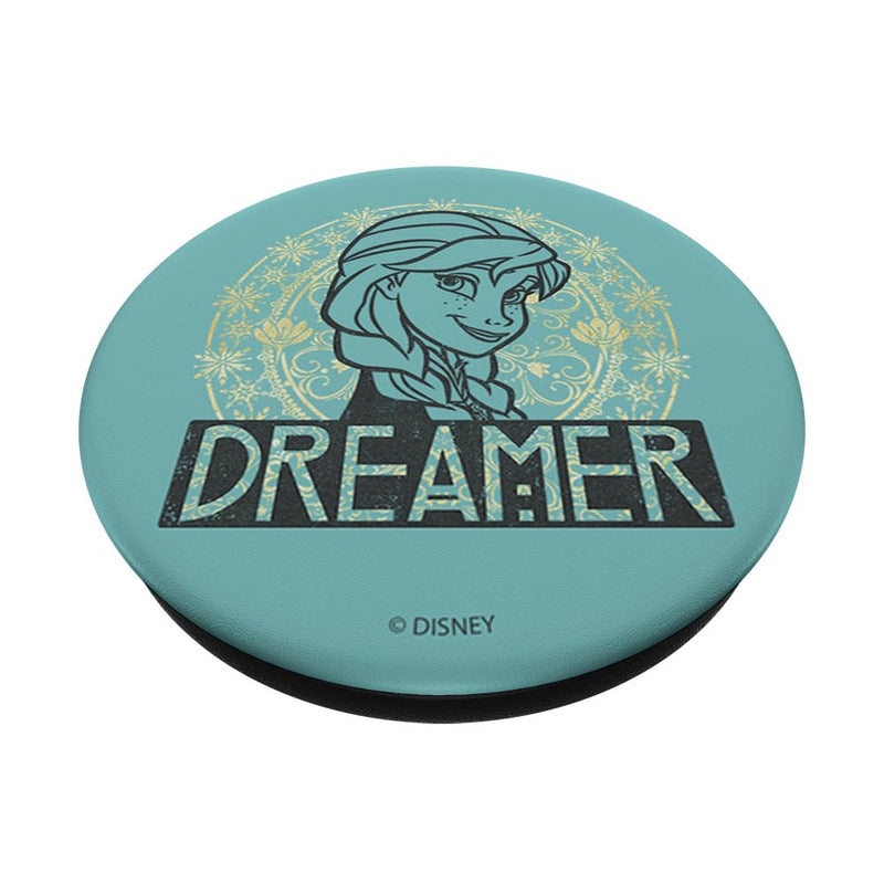 Disney Frozen Anna Outline Dreamer Design PopSockets Swappable PopGrip