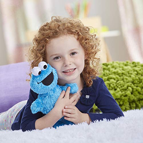 Sesame Street Little Laughs Tickle Me Cookie Monster, Talking, Laughing 10-Inch Plush Toy for Toddlers, Kids 12 Months and Up