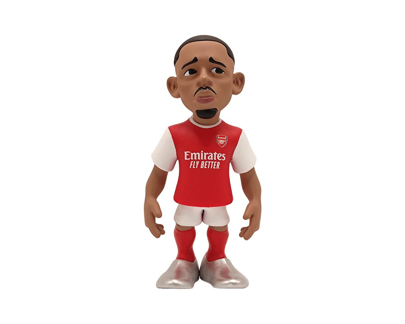 MINIX Bandai Arsenal Gabriel Jesus Model, Collectable Gabriel Jesus Figure In Arsenal Shirt, Bandai Football Toys Range, Collect Your Favourite Football Figures And Teams