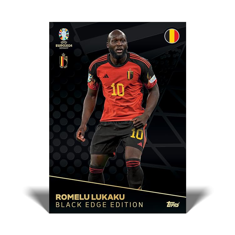 Topps Official Euro 2024 Match Attax - Mega Tin 1 - Hot Shots - contains 44 EURO 2024 Match Attax cards plus 4 exclusive Hot Shots Limited Edition cards!