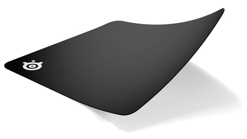 SteelSeries QcK+ - Gaming Mouse Pad - Non-Slip Fabric Base with Rubber Backing - Black (450mm x 400mm x 2mm) | Large