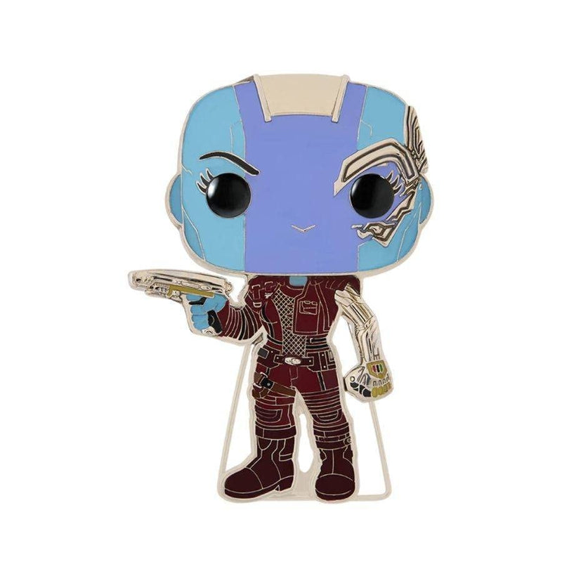 Loungefly POP! Large Enamel Pin MARVEL INFINITY SAGA: NEBULA - Nebula - Avengers Infinity War Enamel Pins - Cute Collectable Novelty Brooch - for Backpacks & Bags - Gift Idea - Movies Fans